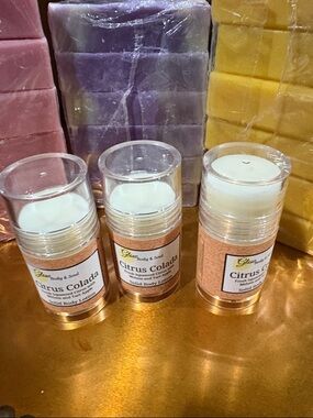 Citrus Colada Solid Body Lotion Push Up StickORGANIC.NEW & SEALED 1/$12 or 2/$20